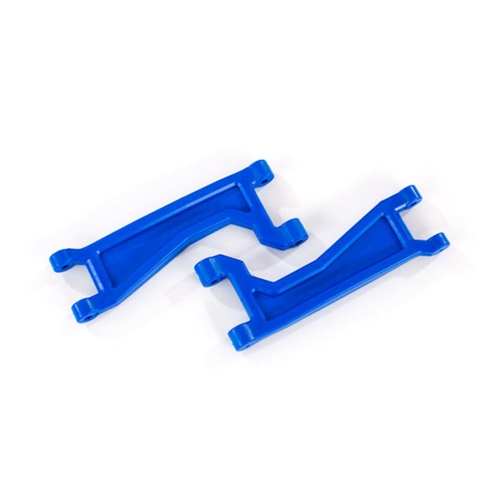 Suspension arms, upper, blue (left or right, front or rear) (2pcs) (for use with #8995 WideMaxx suspension kit)