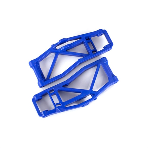 Suspension arms, lower, blue (left and right, front or rear) (2pcs) (for use with #8995 WideMaxx suspension kit)
