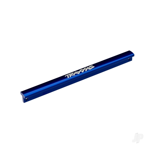 Chassis brace (centre), 6061-T6 aluminium (blue-anodised)