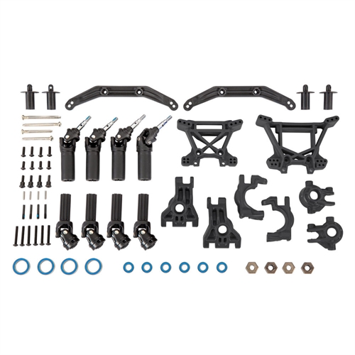 Outer Driveline & Suspension Upgrade Kit, extreme heavy duty, black