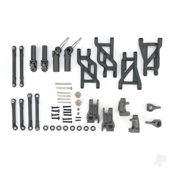 Outer Driveline & Suspension Upgrade Kit, extreme heavy duty, gray (fits Bandit or Drag Slash)
