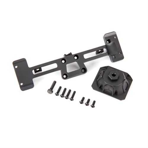 Spare Tyre mount/ mounting bracket/ 3x8 BCS (3)/ 3x12 BCS (4)/ 4x15mm hex bolt (fits #9211 body)