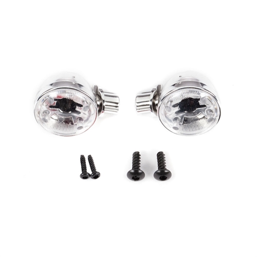 Headlight housings (left & right) / headlight lens (2) / 2.6x8 BCS (2) / 1.6x7 BCS (self-tapping) (2) (fits #9333 or 9335 body)