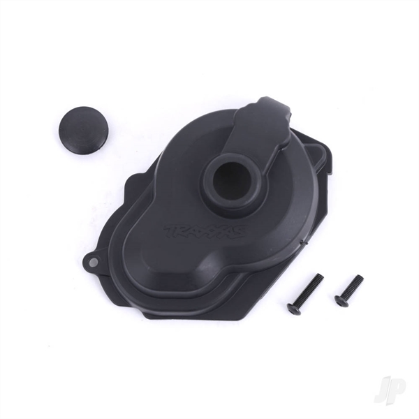 Cover, gear/ rubber gear cover plug/ 3x10mm BCS (1)/ 3x14mm BCS (1)