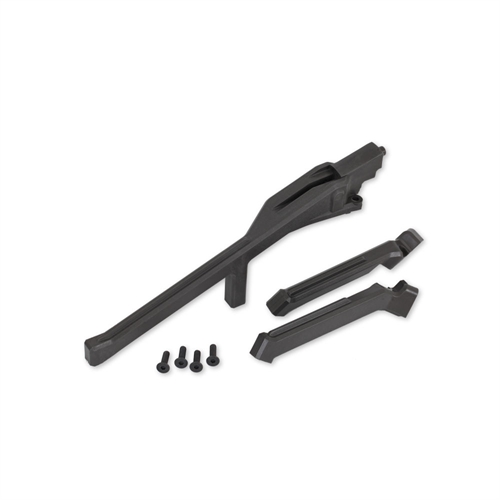Chassis braces (rear (1), rear tower (2)) / 4x15 CCS (4) (fits Sledge)