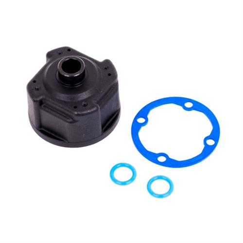 Carrier, differential / differential bushing (metal) / o-rings (2) / ring gear gasket