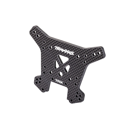 Shock tower, rear, 5mm (carbon fibre) (fits Sledge)