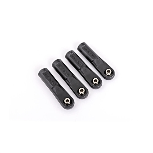 Rod ends, standard (4) (assembled with hollow balls) (fits #9547/9548 series aluminium camber links & #9549 series aluminium toe links)