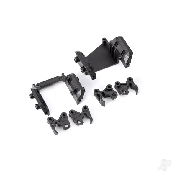 Shock mounts, dual, front & rear (left & right, upper & lower)