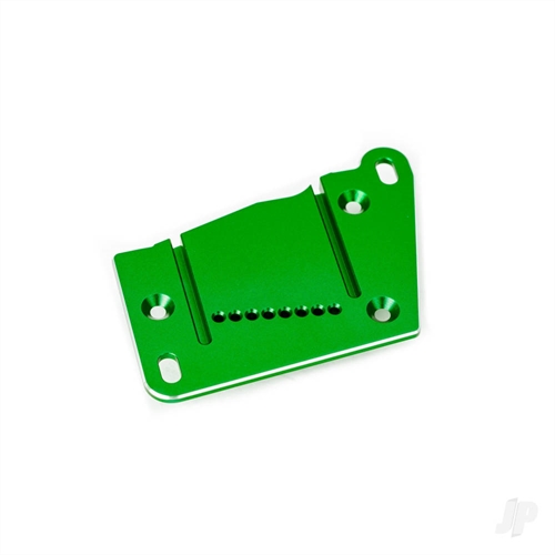 Motor mount cap, 6061-T6 aluminium (green-anodised)
