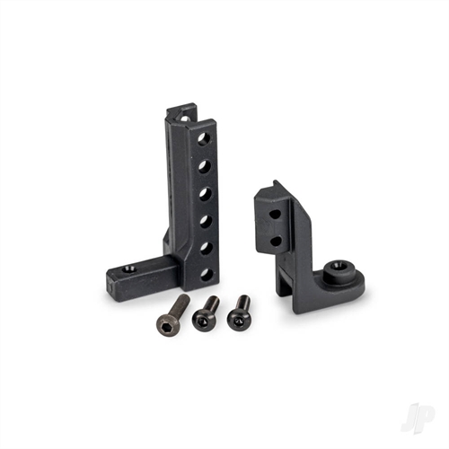 Hitch, boat trailer (top & bottom)/ 3x12mm BCS (black
stainless) (2)
