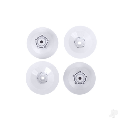 Wheel discs (white) (4)