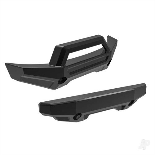 Bumper, front (1), rear (1) (black)