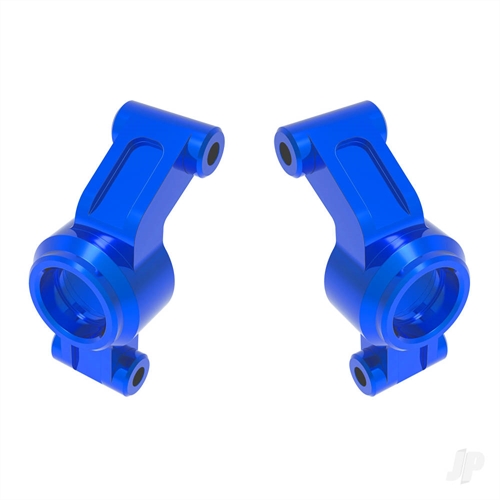 Carriers, stub axle, 6061-T6 aluminium (blue-anodised) (left &
right)
