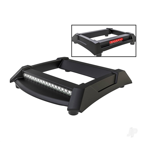 Skid plate, roof (body) (with LED lights) (fits #10711 body)