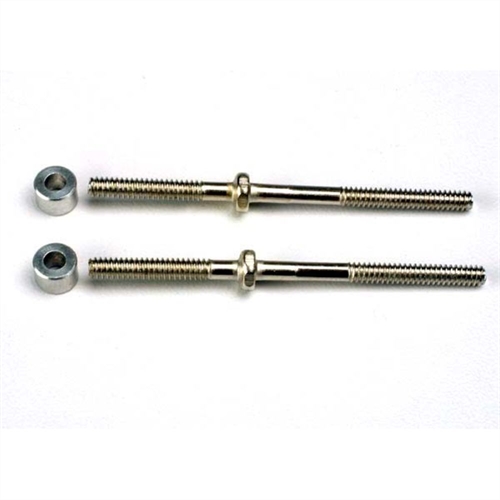 Turnbuckles (54mm) (2)/ 3x6x4mm aluminium spacers