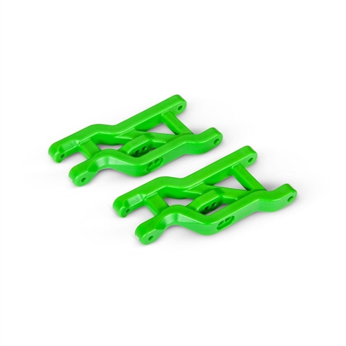 Suspension arms, green, front, heavy duty (2)