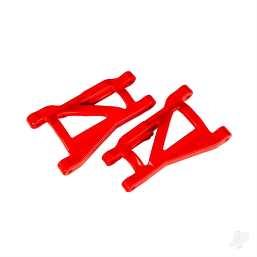 Suspension arms, red (rear, left & right), heavy duty
