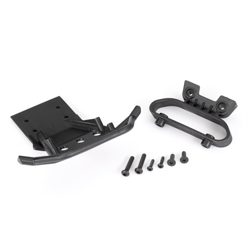 Bumper, front/ bumper mount/ 4x12 CCS (2)/ 4x22 BCS (2)/ 3x12 BCS (2) (fits 2WD Stampede) (for LED light kit installation)