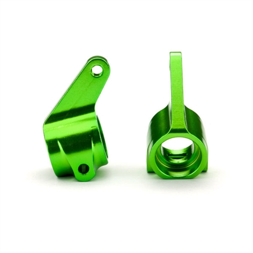 Steering blocks, Rustl/Stamp/Bandit green-anodised,5x11mm BB