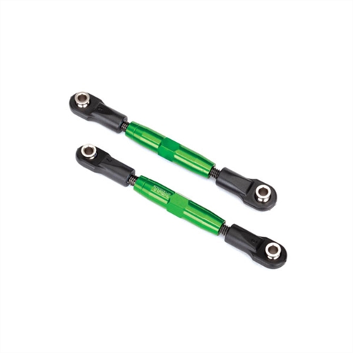 Camber links, front (TUBES green-anodized) (83mm)