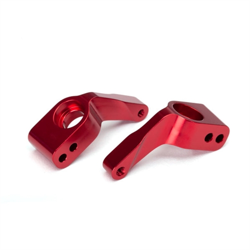 Stub axle carriers, Rustl/Stamp/Band red-anodised 5x11mm BB