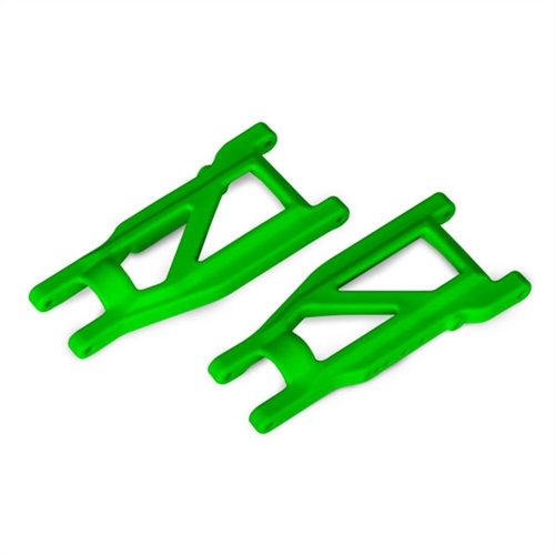 Suspension arms, green (Fr/Rr/L/R)(HD cold weather material)