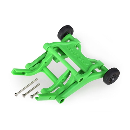 Wheelie bar (green)(fits Stampede,Rustler,Bandit)