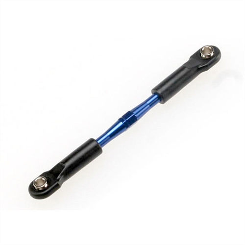 Turnbuckle, blue-anodised, camber link, rear, 49mm
