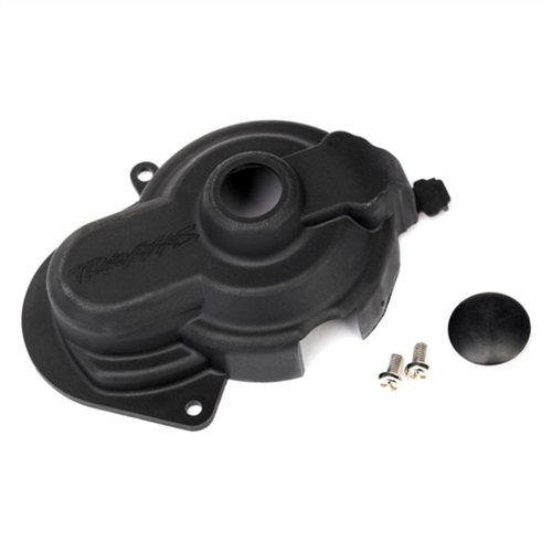 Dust cover/rubber plug (w/ screws) (Stampede/Rustler)
