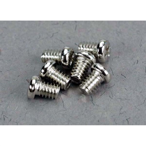 Low speed spray bar screws, 2x4mm roundhead machine screws
