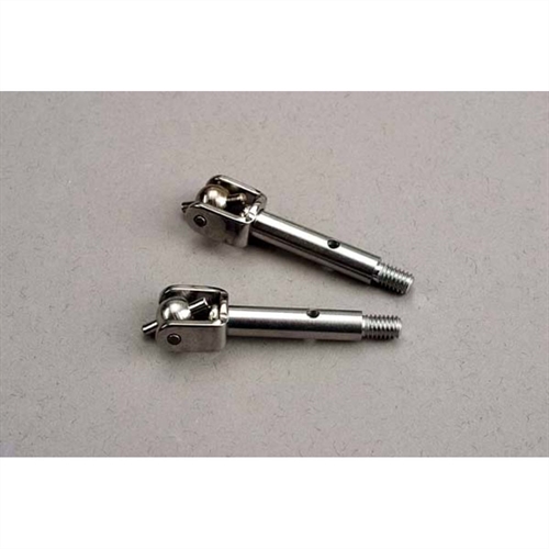 Stub axles, rear (2) (assembled with U-joints)
