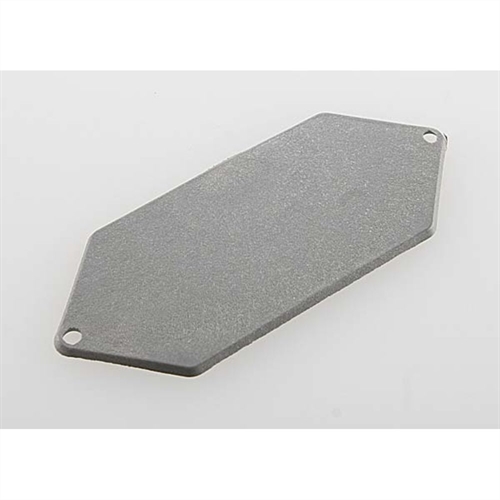 Mounting plate, receiver (grey)