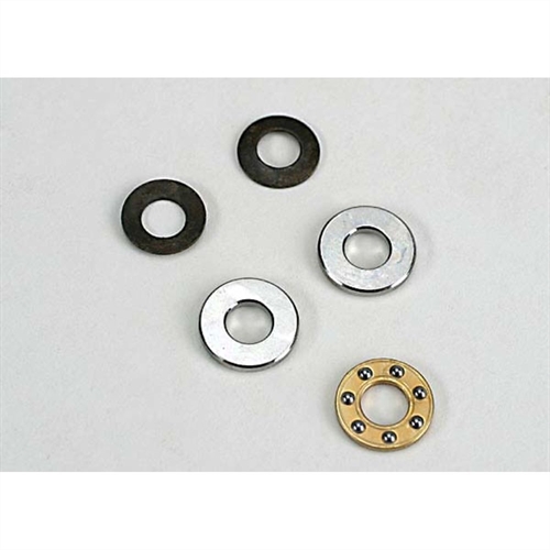 Thrust bearing/thrust washers (2)/belleville spring washers