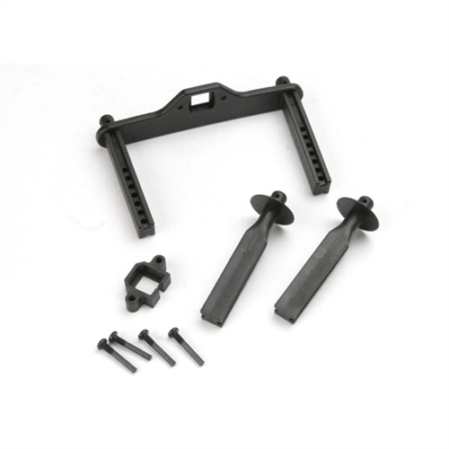 Body mount posts, front and rear body mount, body mount pins