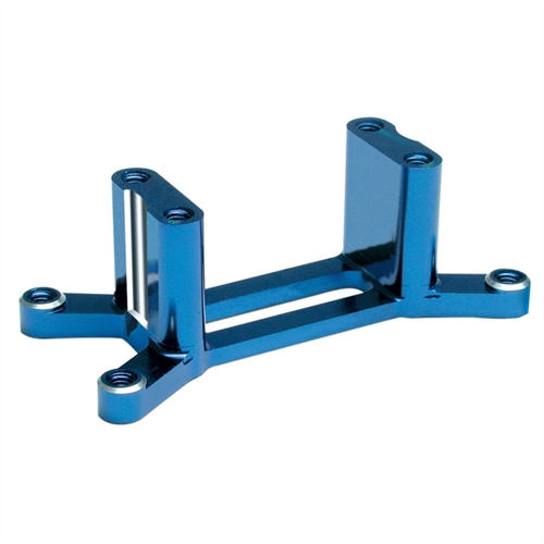 Engine mount, machined 6061-T6 aluminium (blue) (Maxx Series