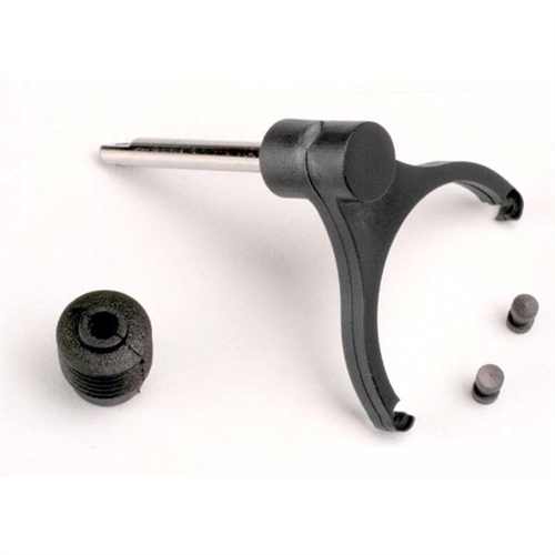 Shift fork-shaft/shift fork pads/rubber shift shaft seal