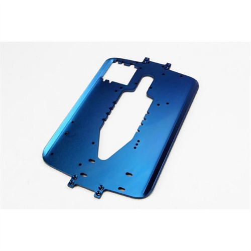 Chassis, 6061-T6 aluminium (4.0mm) (blue) (All Maxx series)