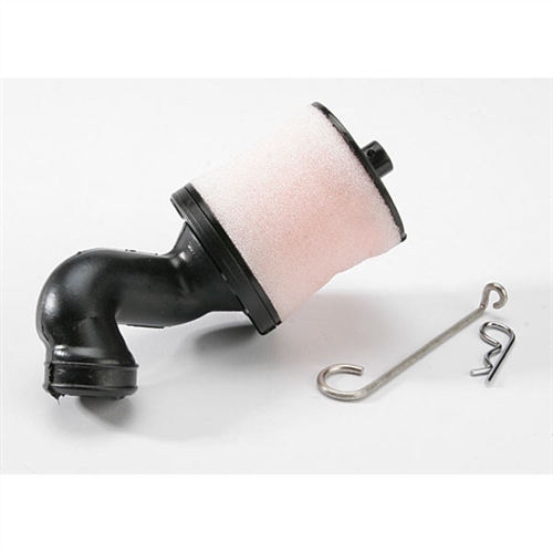 Air filter body HV,angled base,wire mount,(TRX2.5(R)/3.3)