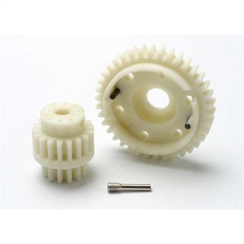 Gear set, 2-speed wide ratio (2nd speed 38T, 13T-18T input)