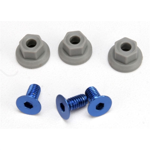 Wing mounting hardware,(4x8mmCCS (alu)(3)/4x7mm flang NL(3))