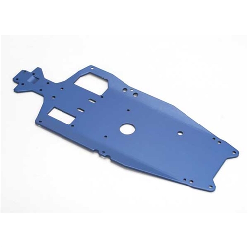 Chassis, 6061-T6 aluminium (3mm) (blue), adhesive foam pad(1