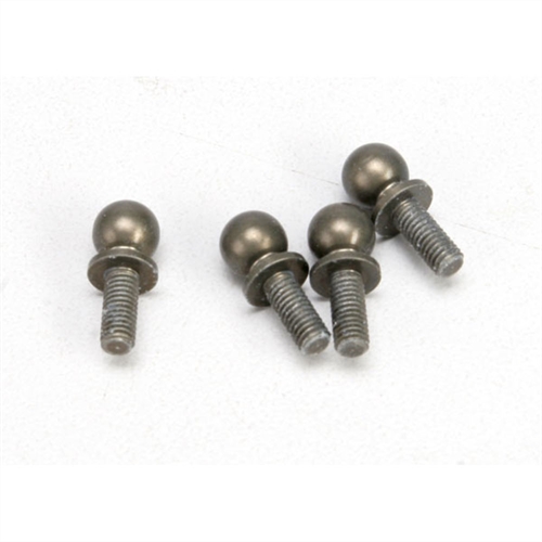 Ball studs, aluminium, hard-anodised, Teflon-coated (4) (use