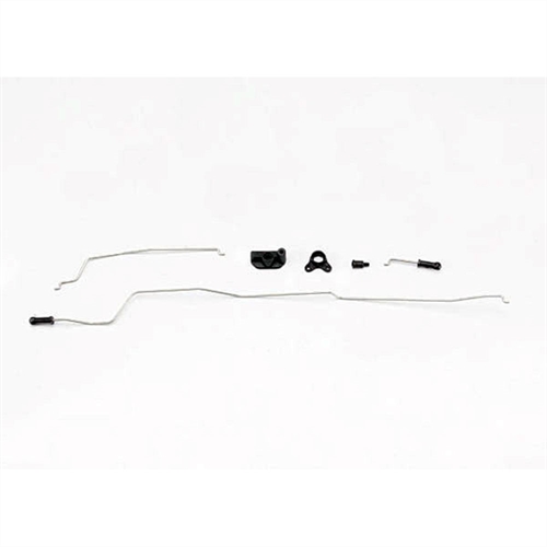 Linkage, locking differential / bellcrank/ mount/ 3x10mm SS