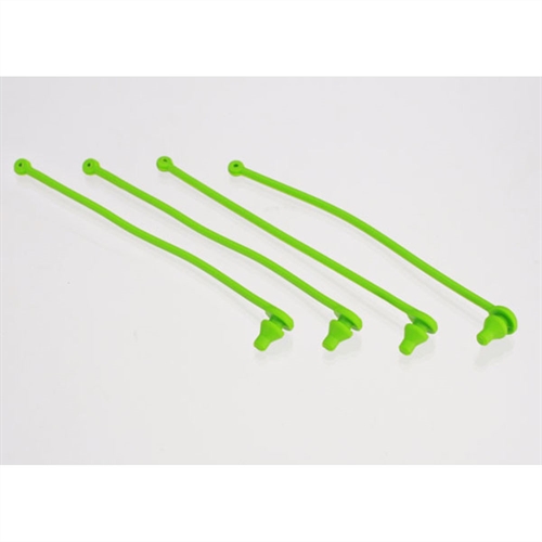 Body clip retainer, green (4)