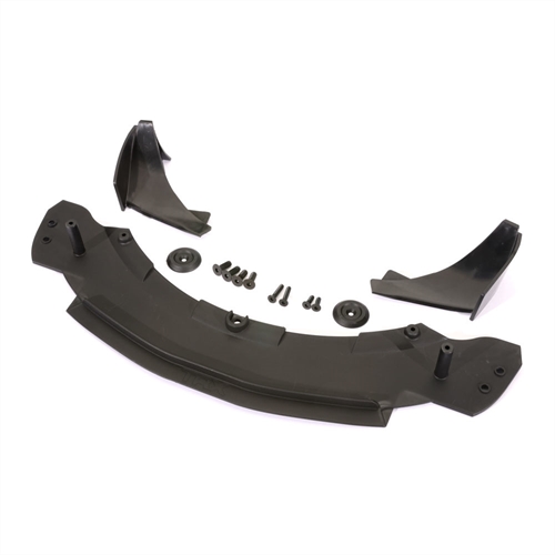 Splitter extension / canards, left and right / washers (2)/ 4x12mm CCS (4)/ 3x15mm CCS (2)/ 3x10mm CCS (2)