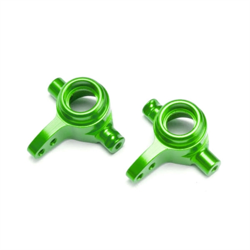 Steering blocks, 6061-T6  (green-anodized), L or R