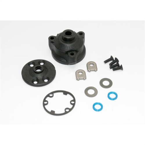 Housing, center differential/ x-ring gaskets (2)/ ring gear