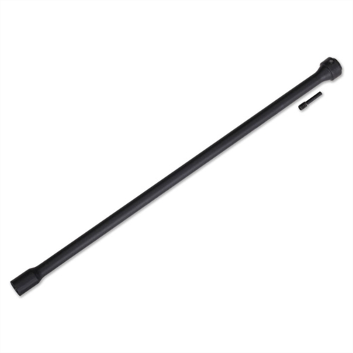 Driveshaft, center, plastic (black)/ screw pin