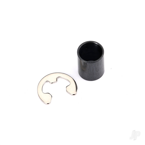 Spacer, motor shaft (steel)/ e-clip (1)
